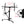 Heavy Duty Drywall Lift Panel Hoist with Adjustable Height