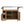 54.33' Farmhouse Rolling Outdoor Kitchen Cart