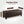 Rectangle Storage Ottoman Bench For Living Room - Brown