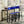 59 Inch Bar Table with Stools and LED Light