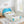 Cute Cloud Shape Bed With Guardrails Cartoon Design, Storage Pocket