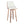 Gianna - Mid Century Modern Fixed Height Barstool With Swivel With Round Footrest (Set of 2)