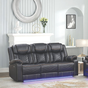 Challenger LED Power Recliner Set
