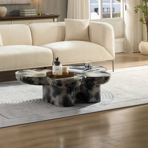 Butterfly Design Style Coffee Table – Imitation