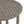 Hermosa Rustic Circular Bistro Table - Gray