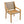 Outdoor Dining Chair Set - Acacia Wood and Wicker