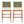 Outdoor Acacia Wood Bar Stools (Set of 2)