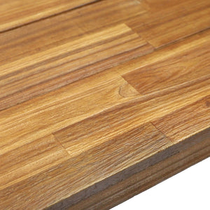 Tranquilizer Outdoor Acacia Wood Bench With Slat Panel Design