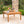 Perla Rustic Square Coffee Table with Block Legs