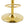 Puffy Bubble Chair, Ball Chain (Set of 2) - Beige / Gold