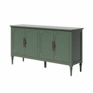 Vintage Buffet Cabinet With Adjustable Shelves