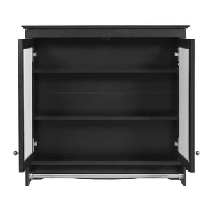 Modern Wall-Mounted Mirror Cabinet With Adjustable Shelves, Soft-Close Doors, High-Definition Mirror