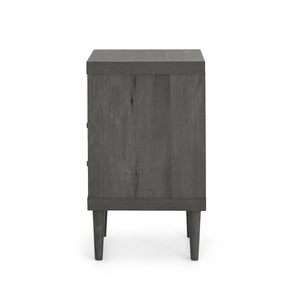 Nystrom Mid Century Modern 2 Drawer Nightstand
