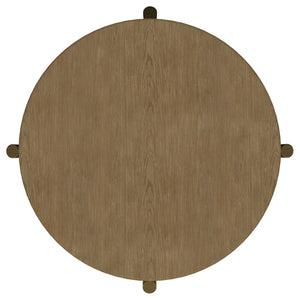 Benson - Round Table With Storage Shelf