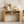 Console Table With Fluted Legs, Open Shelf