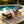 Black Iron + Teak Finish Chaise Lounge Set