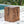 Amira Outdoor and Indoor Stump Shape MGO Side Table Brown Finish