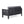 Acacia Wood Loveseat And Coffee Table Set With Cushions