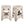 2 Pack 17.91In High Step Stool Folding Stepping Stool Lightweight Plastic Step Stool with Handle Non-slip for Kitchen Bathroom