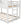 Twin Over Twin House Bunk Bed With Slide And Windows - White / Gray