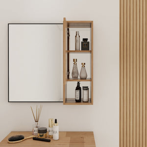 10'' Wall Mounted Bathroom Mirror Cabinet with Soft Close Door