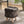 Roja Handcrafted Wool & Cotton Foot Stool with Eucalyptus Wood Frame - Dark Brown