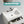 Glossy White Ceramic Integrated Sink
