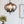 Wood Chandelier 6 Light Farmhouse Pendant Lighting Wood Hanging Light Fixture For Kitchen Living Dining Room, Bulb Not Included - Cream