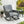 Contemporary Minimalist Wicker Rocking Chair With Soft Cushions