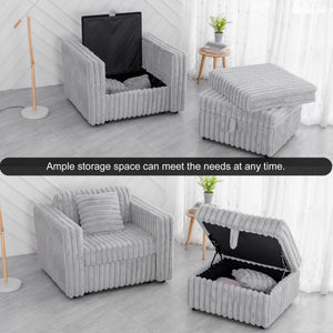 44.9" Soft Modular Sofa Single