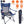Foldable Camping Chair 330LBS Load Heavy Duty Steel Lawn Chair Collapsible Chair with Reclining Backrest Angle Cup Holder Pillow Side Pocket Carry Bag