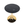 Mid-Century Black Marble Tulip Table