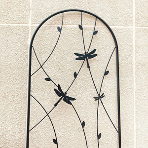 2 Pack Metal Garden Trellis 71" x 19.7" Rustproof Trellis for Climbing Plants