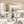 Bathroom Vanity & Tall Storage Cabinet Set With Doors, Adjustable Shelves, Soft Close Hinges, Sink