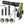 10X-300X Zoom Monocular Telescope High Definition Phone Telephoto Lens w/ Phone Holder Clamp Tripod For Hunting Hiking Sightseeing