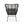 Modern Aesthetic Outdoor Rattan Accent Chair With Metal Legs
