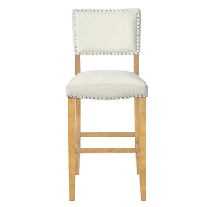 Barstools With Rivet Decoration - Set of 2
