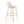 Toriano - Contemporary Fixed Height Barstool With Swivel And Round Footrest (Set of 2)