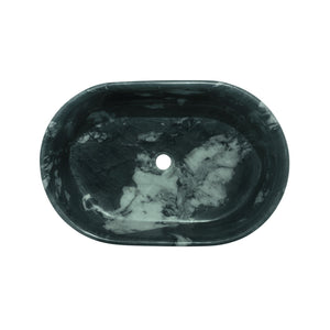 Bathroom Vessel Sink, Semi Polished Surface