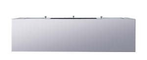 Noralie Mirrored & Faux Diamonds TV Stand (Assembled)