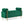 Elegant Upholstered Storage Bench With Cylindrical Arms And Iron Legs,