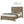 Modern Chevron Patterned Headboard Bed