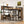 Metal Loft Bed with Wardrobe and L-Shaped Desk