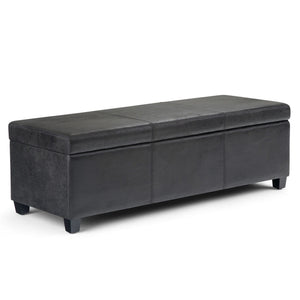 Avalon - Contemporary Storage Ottoman Bench