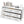 9 Drawer White Metal Dresser with Quiet-Glide Rails