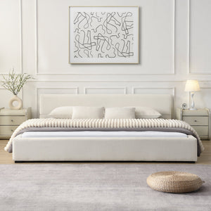 Elegant Upholstered Bed