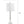 Karat - Contemporary Crystal Table Lamp (Set of 2) - Clear Crystal / Chrome / White Softback