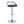 Grotto - Contemporary, Adjustable Barstool With Swivel With Rounded T Footrest (Set of 2)
