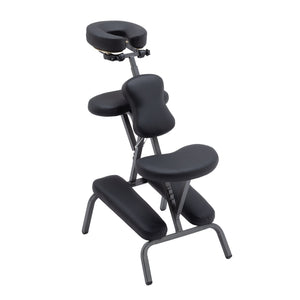 Portable Massage Chair for Tattoo and Spa with Adjustable Face Cradle and Carrying Bag
