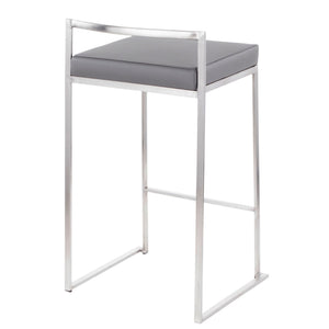 Fuji - Contemporary Elegant Stackable Counter Stool Set